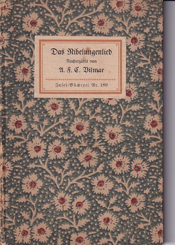 Vilmar,A. F. C. [August Friedrich Christian]  Das Nibelungenlied 