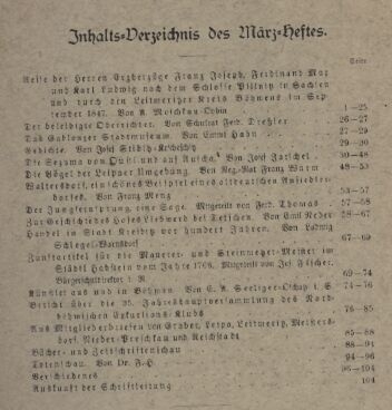 Mitteilungen des Nordböhmischen Exkursionsklubs  35.Jg.1.Heft 1912 