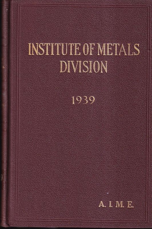 American Institute of Mining and Metallurgical  Transactions of the American Institute of Mining and Metallurgical 