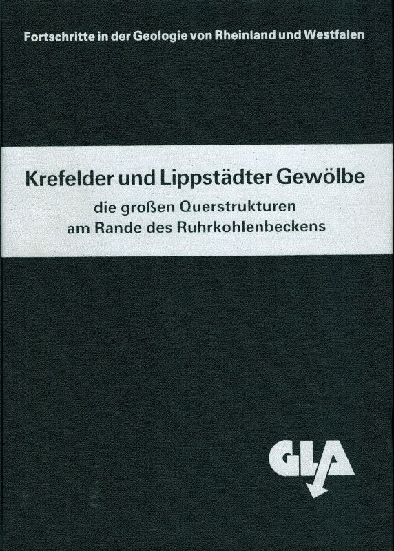 Geologisches Landesamt Nordrhein-Westfalen  Krefelder und Lippstädter Gewölbe mit großen Querstrukturen am 