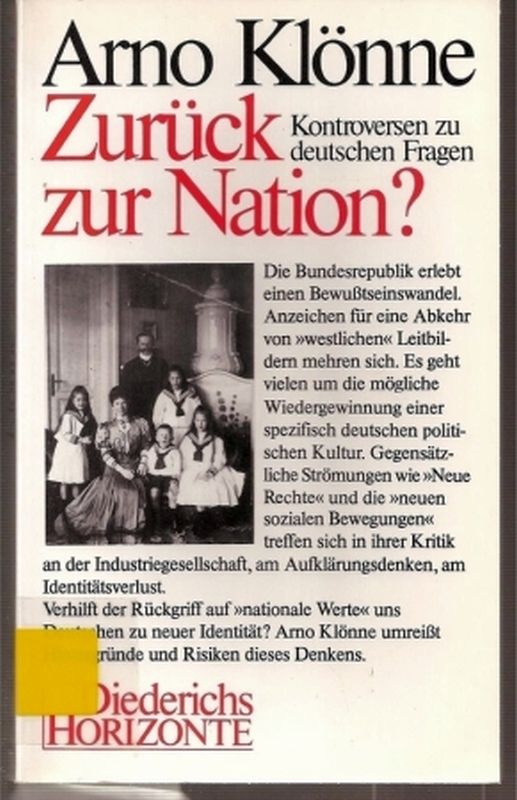 Klönne,Arno  Zurück zur Nation ? 