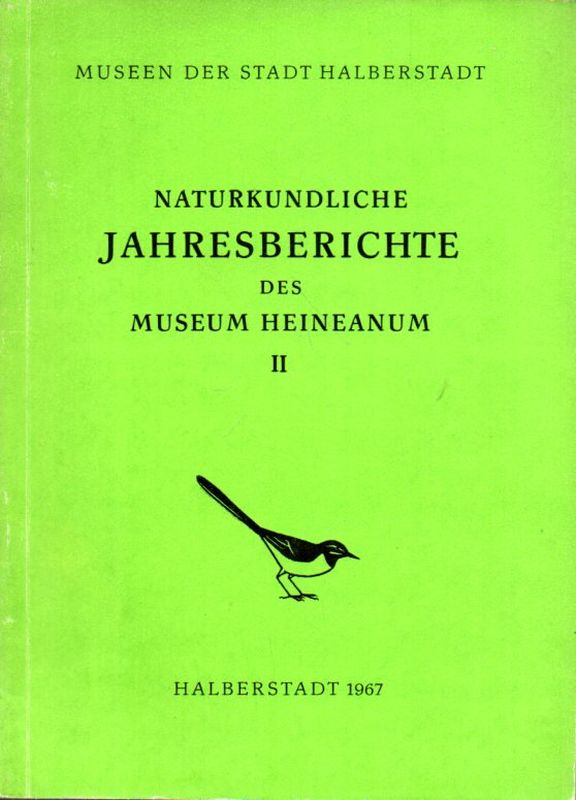 Museum Heineanum  Naturkundliche Jahresberichte II 