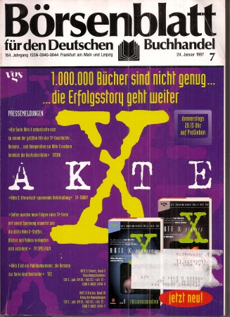 Börsenblatt für den Deutschen Buchhandel  Börsenblatt für den Deutschen Buchhandel 164.Jahrgang Januar 1997 