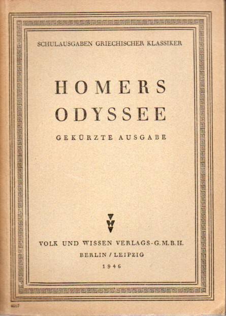 Homer  Homers Odyssee 