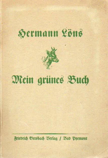 Löns, Hermann  Mein grünes Buch 