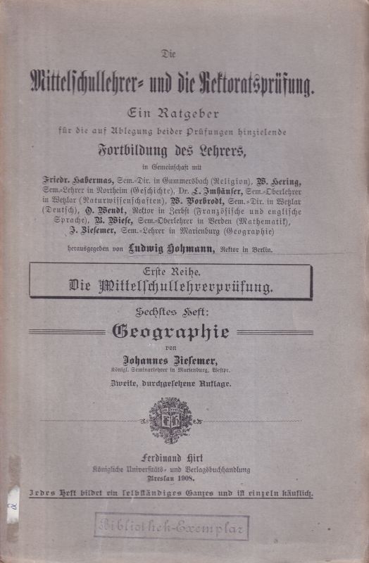 Ziesemer,Johannes  Geographie 