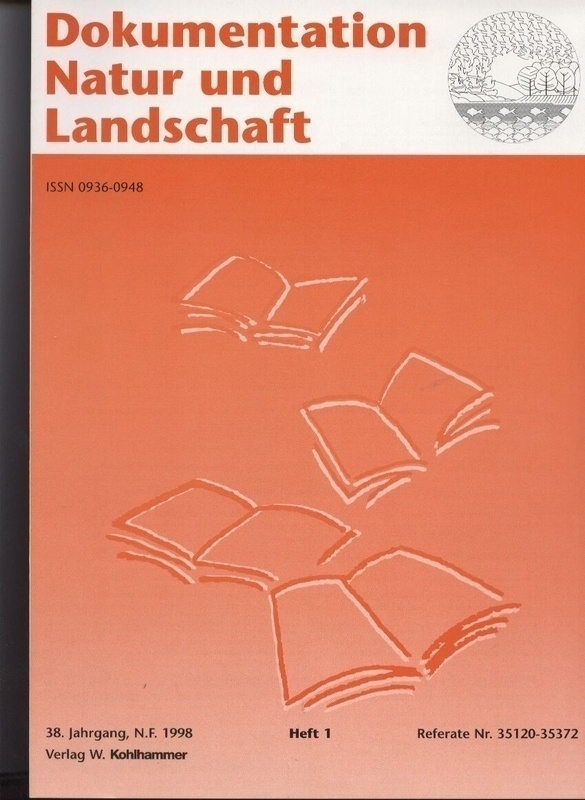 Dokumentation Natur und Landschaft  38. Jahrgang 1998. Heft 1 