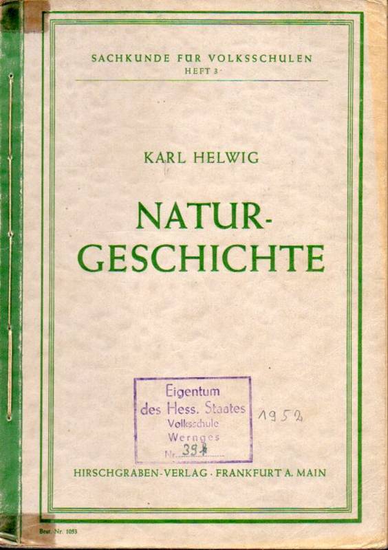 Helwig,Karl  Naturgeschichte 