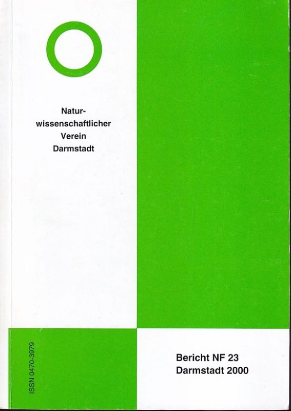 Naturwissenschaftlicher Verein Darmstadt  Bericht NF 23 Darmstadt 2000 