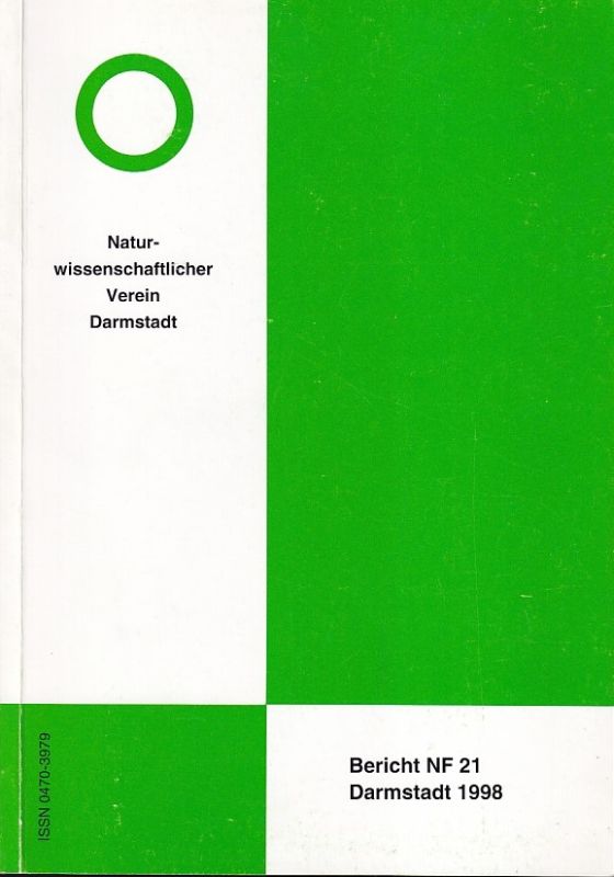 Naturwissenschaftlicher Verein Darmstadt  Bericht NF 21 Darmstadt 1998 