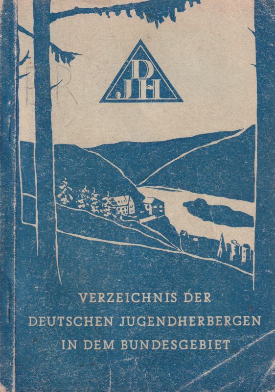Deutsches Jugendherbergswerk e.V.  Verzeichnis 1950 der deutschen Jugendherbergen im Bundesgebiet 