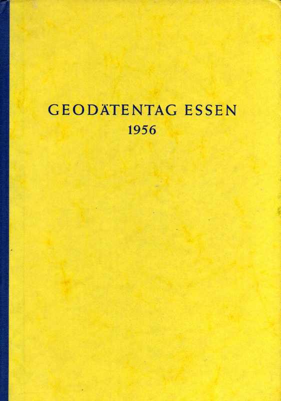 Bonczek,W.  41.Deutscher Geodätentag Essen 