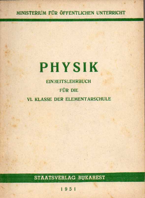 Ministerium für öffentlichen Unterricht (Hsg.)  Physik 