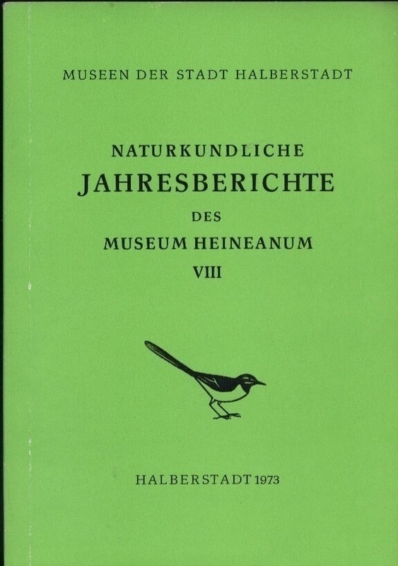 Museum Heineanum  Naturkundliche Jahresberichte VIII 