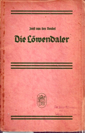 Vondel,Joost van den  Die Löwendaler 