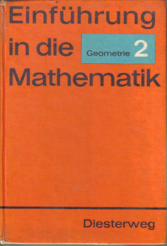 Schröder,Heinz+Hermann Uchtmann(Hsg.)  Einführung in die Mathematik für allgemeinbildende Schulen.Geometrie 2 