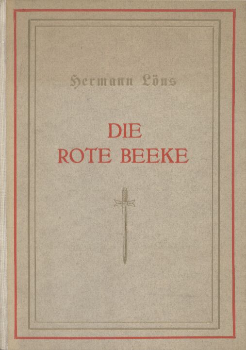 Löns,Hermann  Die rote Beeke 