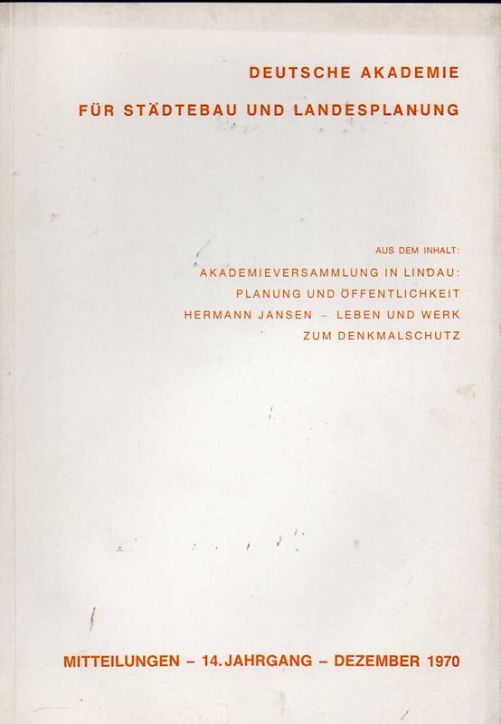 Albers,G.+K.-D.Ebert+W.Riemann u.a.  Akademiesammlung in Lindau:Planung und Öffentlichkeit 