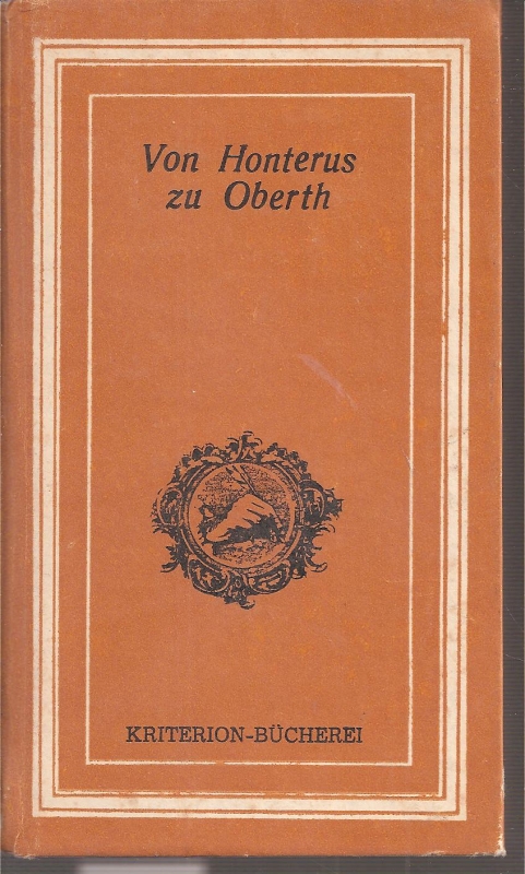 Barth,Hans (Hsg.)  Von Honterus zu Oberth 