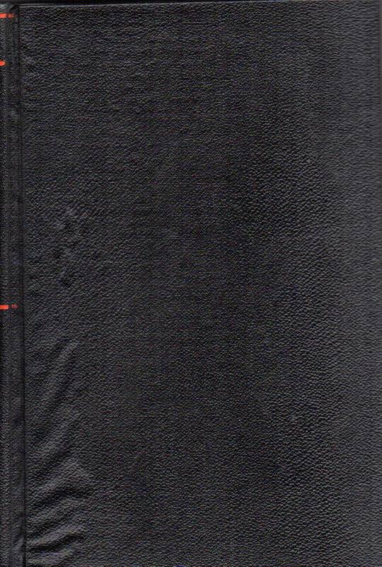 Hoppe-Seyler's Zeitschrift f.Physiologische Chemie  327.Band 1962 bis 330.Band 1963 (4 Bände in einem Band) 