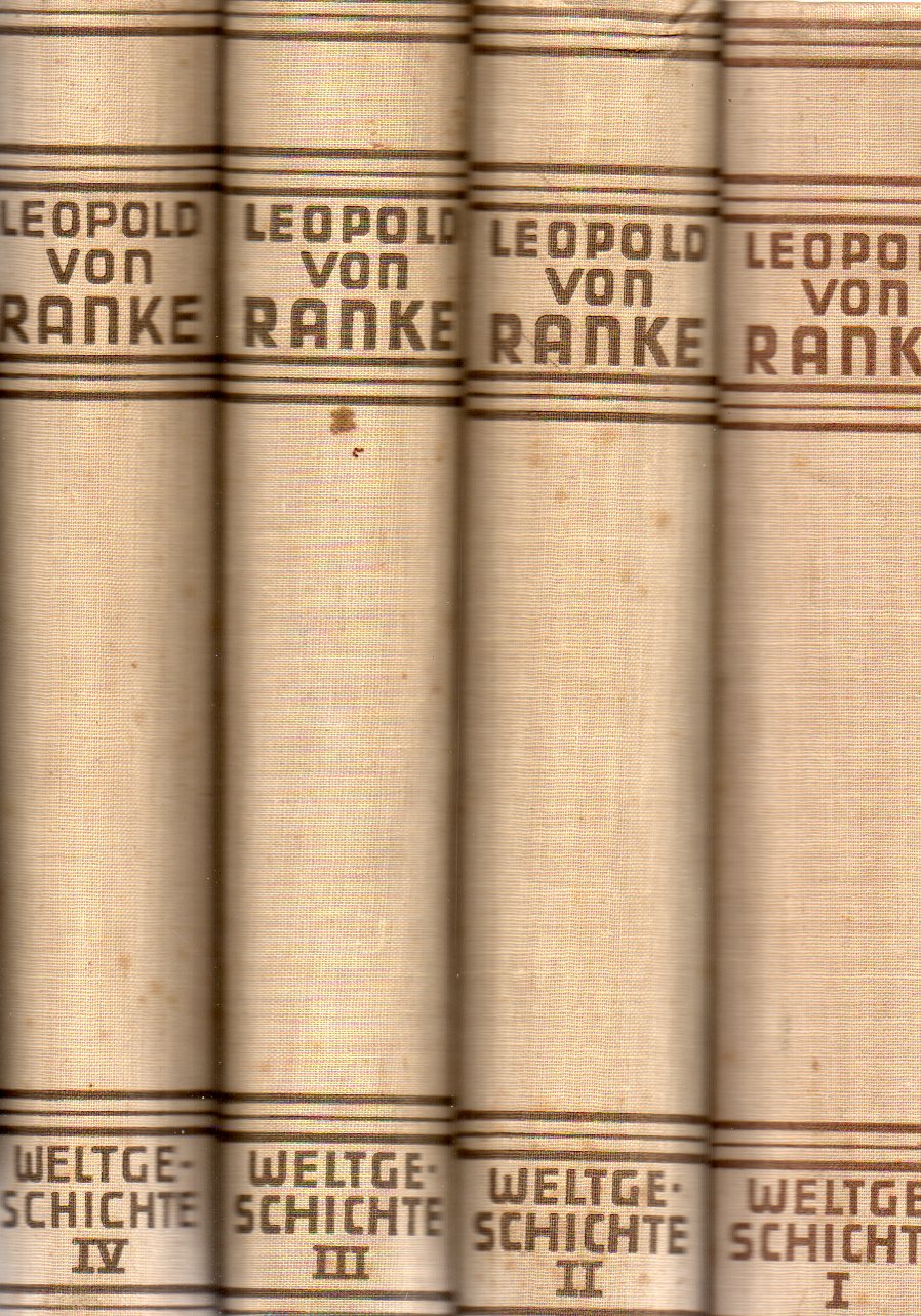 Ranke,Leopold von  Historische Meisterwerke:Weltgeschichte.Band 1-2 bis Band 7-8 