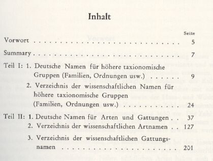 Schmidt,Günther  Die deutschen Namen wichtiger Arthropoden 