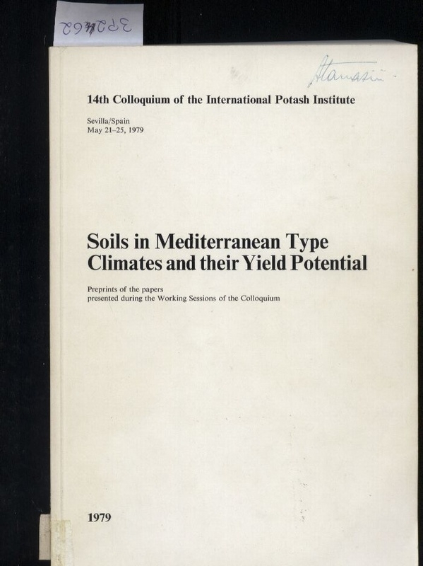 International Potash Institut  Soils in Mediterranean Type 