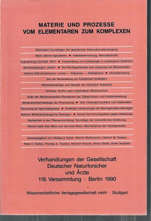 Gerck,Wolfgang+Werner Martienssen+weitere  Materie und Prozesse vom Elementaren zum Komplexen 