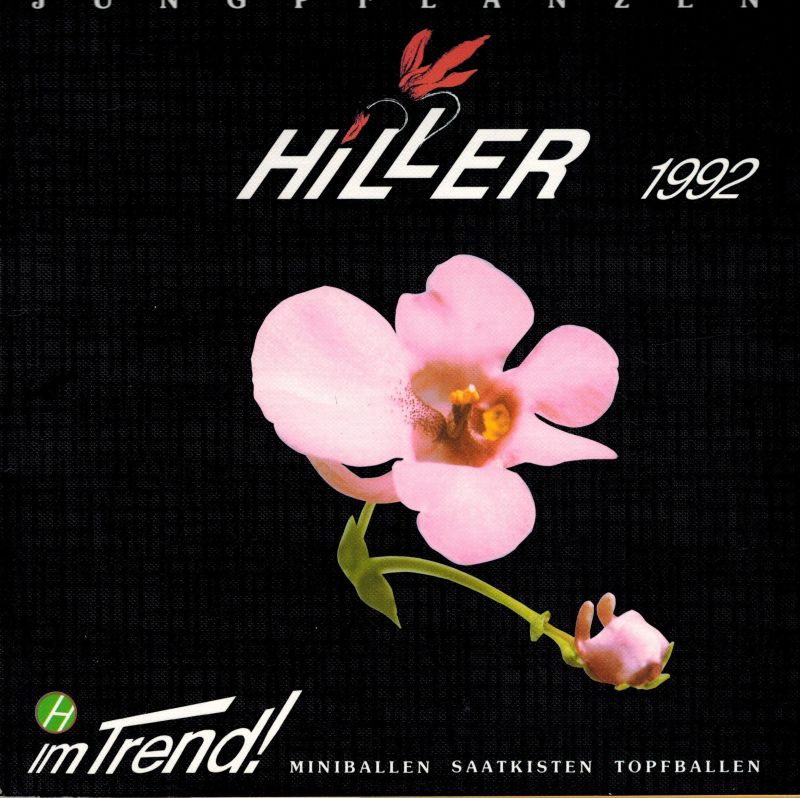 Hiller  Jungpflanzen Katalog 1992 und 1996 