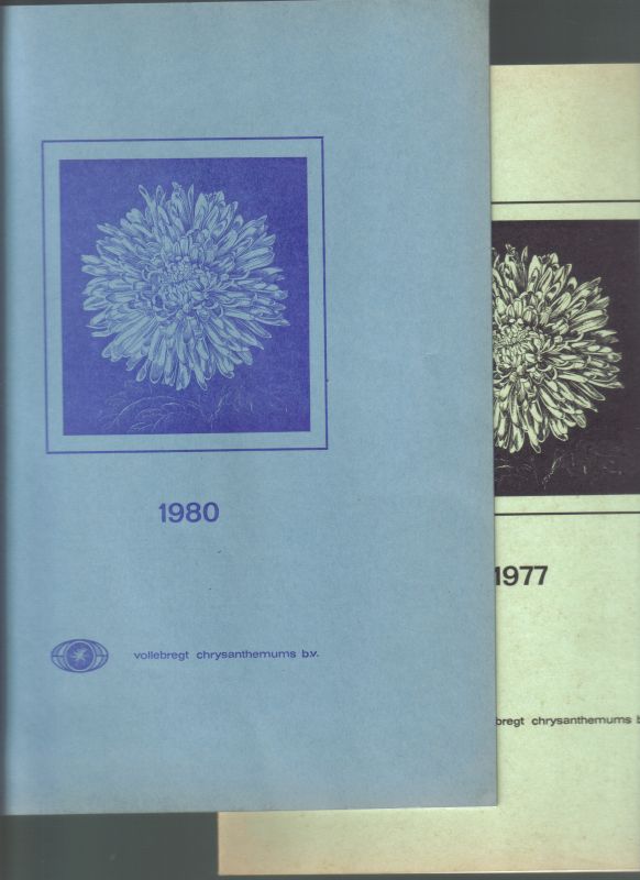vollebregt chrysanthemums b.v.  4 Kataloge von 1977, 1979, 1980 und 1982 