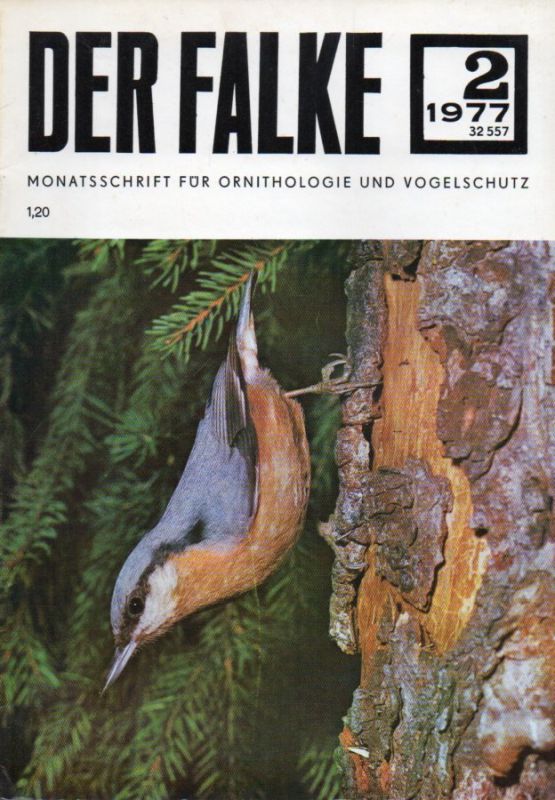 Der Falke  Der Falke 24.Jahrgang 1977 Heft 2 bis 10 (9 Hefte) 
