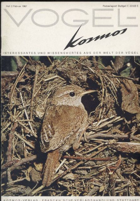Vogelkosmos  Vogelkosmos 4.Jahrgang 1967. Heft 2 