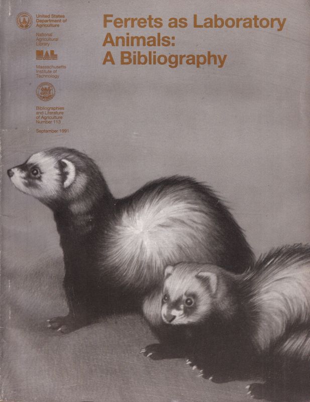 Clingermann,Karen,J.and other  Ferrets as Laboratory Animals: A Bibliography 
