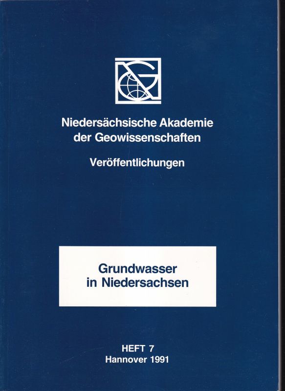 Niedersächsische Akademie der Geowissenschaften  Grundwasser in Niedersachsen 