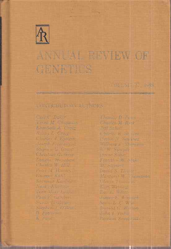 Campbell,A.+B.S.Baker+I.Herskowitz  Annual Review of Genetics Volume 22 