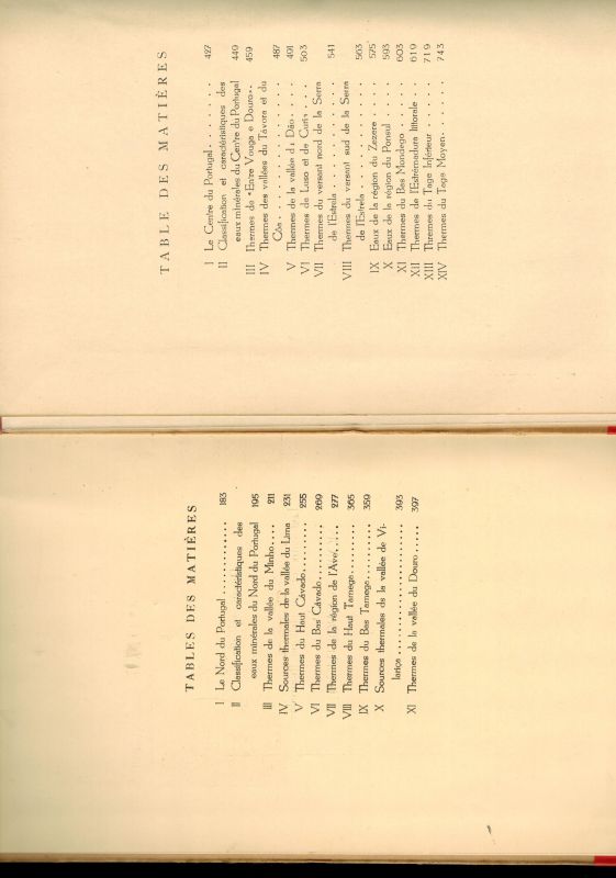 L'Institut D'Hydrologie et de Climatologie  Le Portugal Hydrologique et Climatique (4 Bände) 