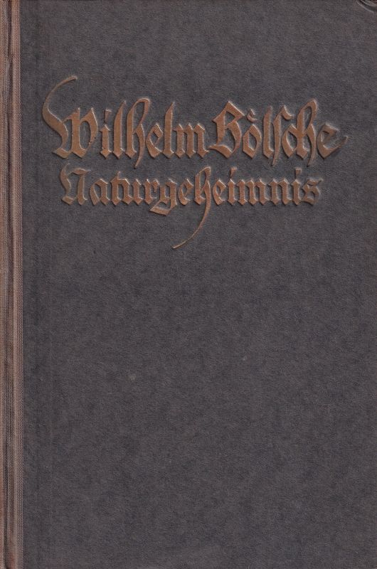 Bölsche,Wilhelm  Naturgeheimnis 