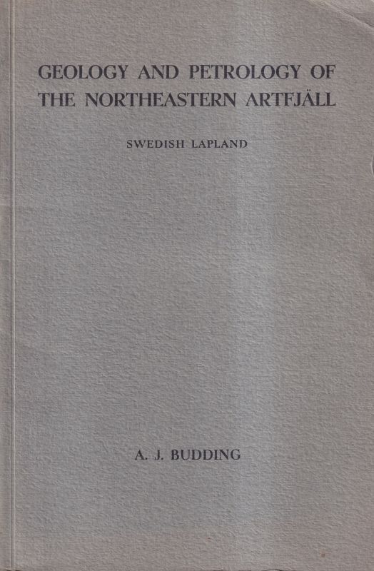 Budding,A.J.  Geology and petrology of the Northeastern Artfjäll.Swedish Lapland 