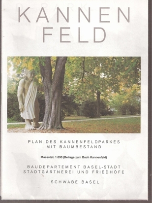 Kannenfeldpark  Plan des Kannenfeldparkes mit Baumbestand (nur Plan) 
