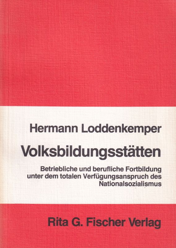 Loddenkemper,Hermann  Volksbildungsstätten 