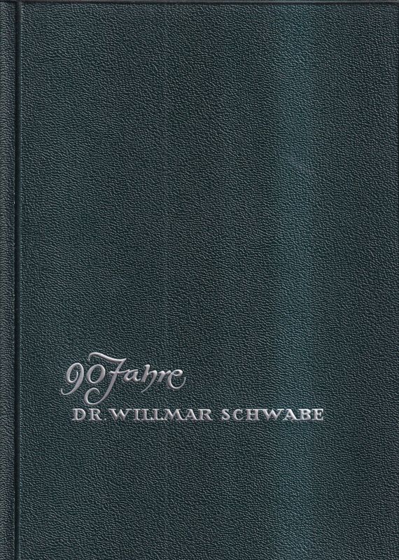 Dr.Willmar Schwabe GmbH  Aus unserer Arbeit 