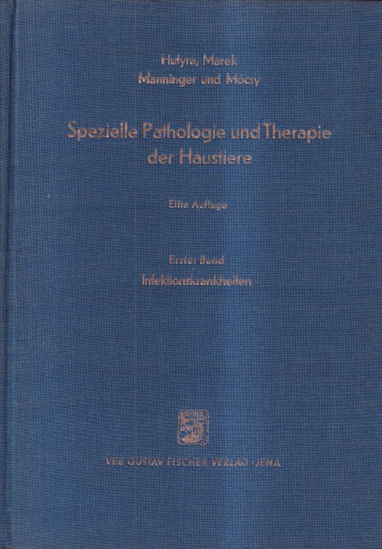 Manninger,Rudolf+Mocsy,Johannes  Spezielle Pathologie und Therapie der Haustiere 