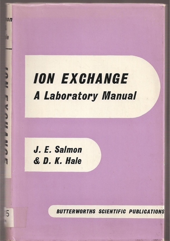 Salmon,J.E.+D.K.Hale  Ion Exchange 