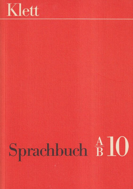 Beilhardt,Karl und andere  Sprachbuch 10.Schuljahr 