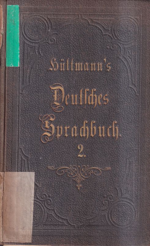 Hüttmann  Deutsches Sprachbuch.Methodisch geordnete Beispiele, 