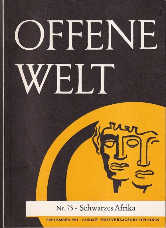 Offene Welt Nr. 73  Schwarzes Afrika 