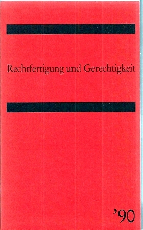 Evangelischer Bund  Rechtfertigung und Gerechtigkeit 