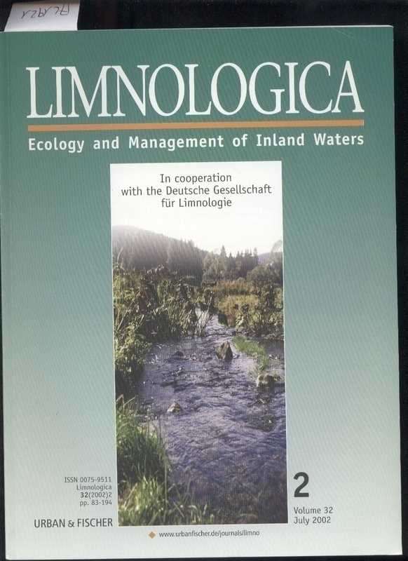 Limnologica  Volume 32. Heft 2. 2002 