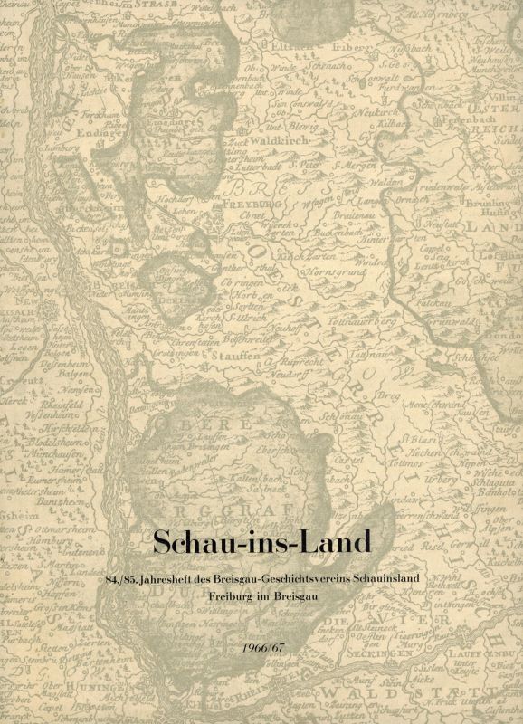 Breisgau-Geschichtsverein Schauinsland e.V.  Schau-ins-Land 