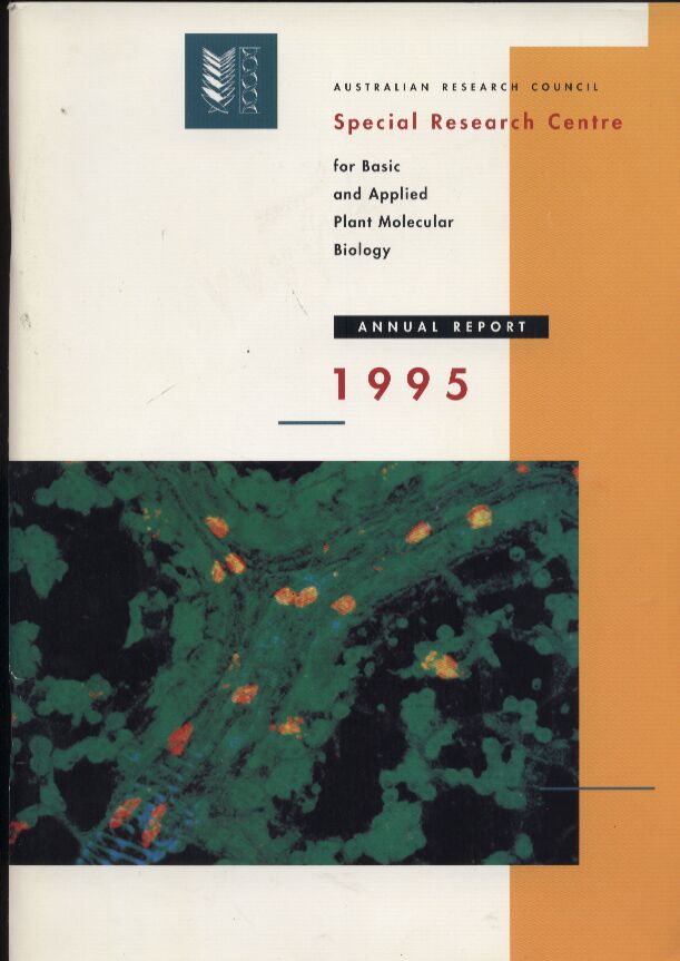 Australian Research Council  Annual Report 1995 